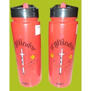 Harry Potter Gryffindor 25 Oz Red Water Bottle By Zak! With Handle